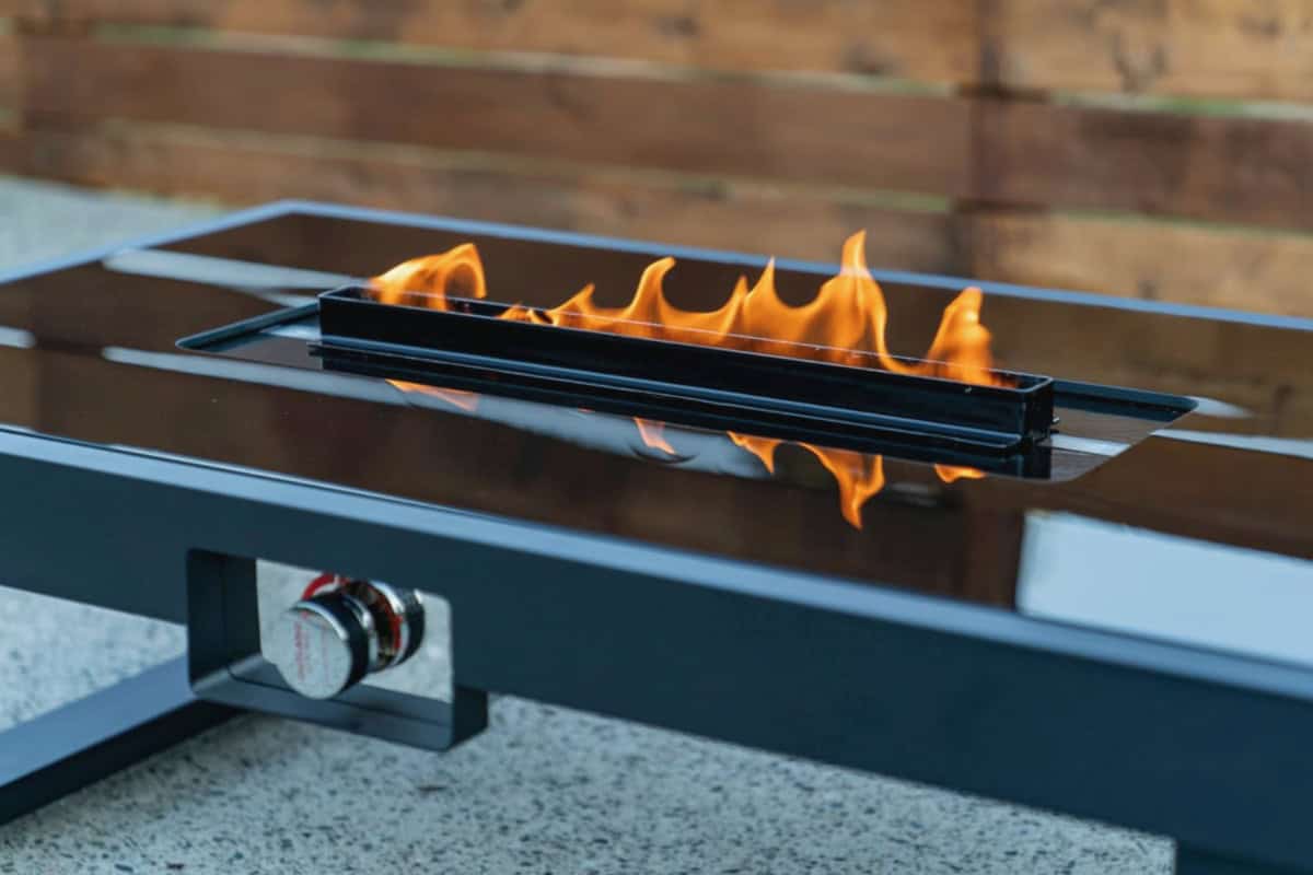 Image of an Outland Living fire pit/coffee table.